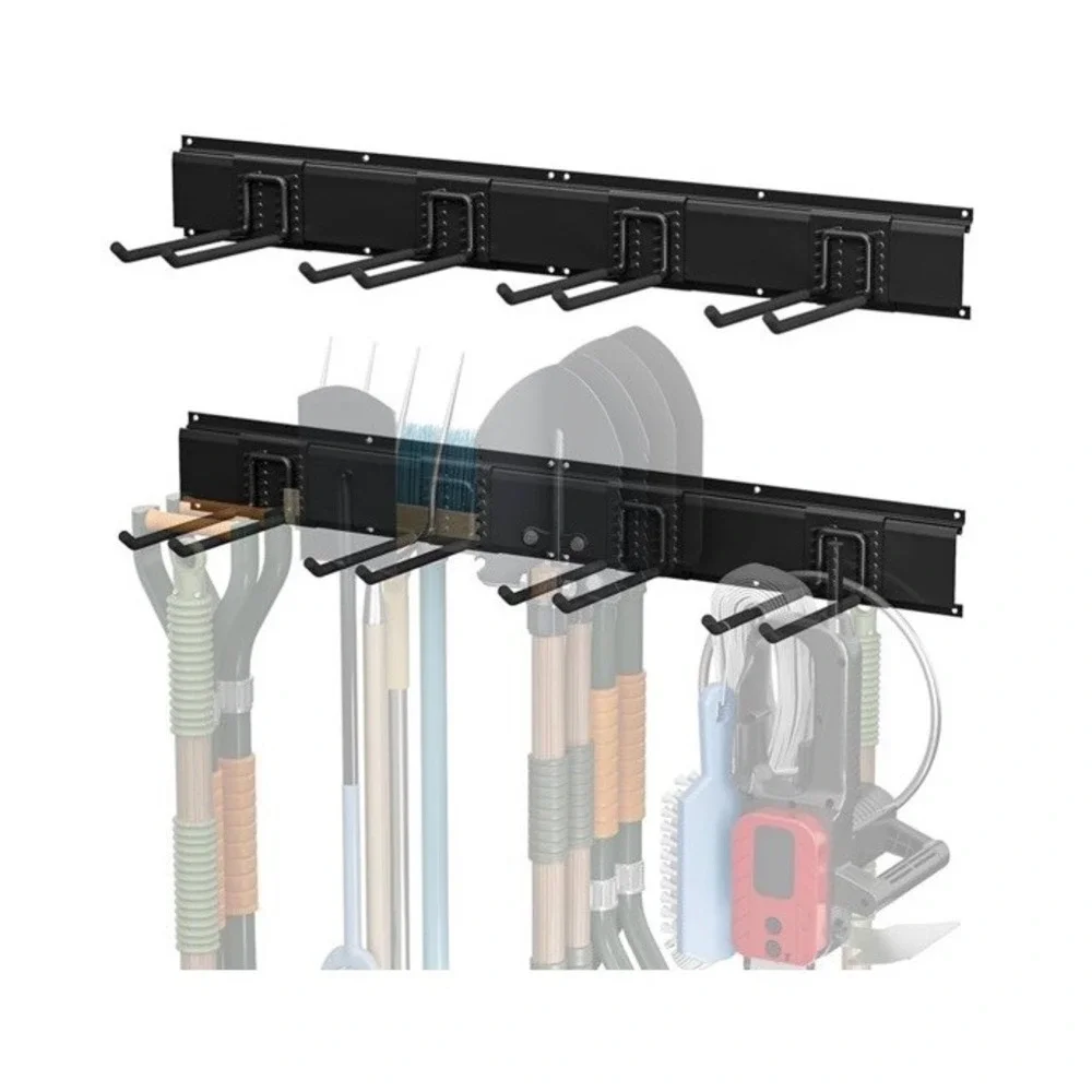 Wall Mount‎ Tool Storage Rack, Garage Organization, Heavy Duty Garage Storage